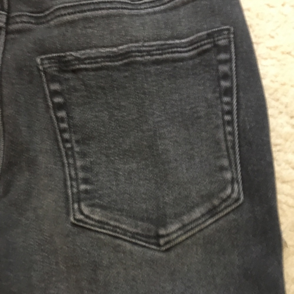 NWT Rare Good American Good Classic Fray Fringe Jeans Size 4 - Picture 10 of 14